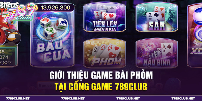 giới thiệu môn bài phỏm tại 789 club